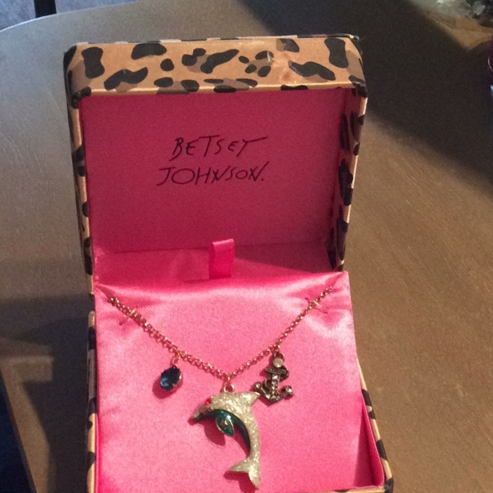 Betsey Johnson Dolphin Necklace